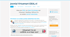 Desktop Screenshot of joomlavirtuemartideal.nl