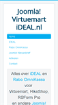 Mobile Screenshot of joomlavirtuemartideal.nl